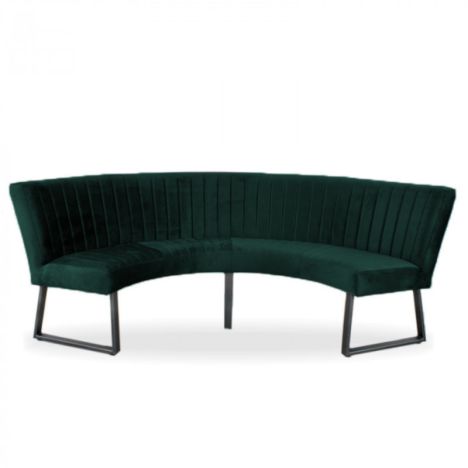 Eetkamerbank - Hengelo - stof Element groen 12 - geschikt voor tafel 130 cm