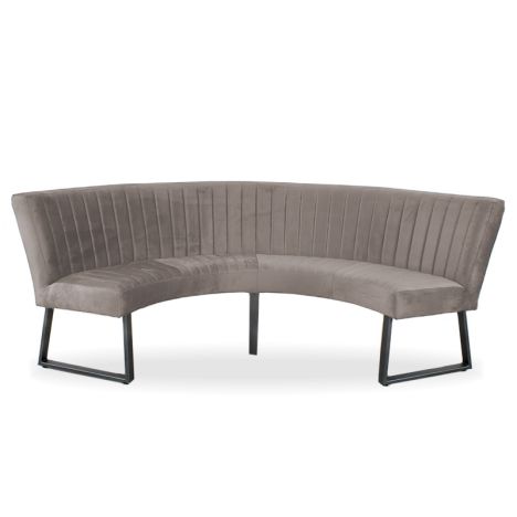 Eetkamerbank - Hengelo - stof Element grijs 03 - geschikt voor tafel 150 cm