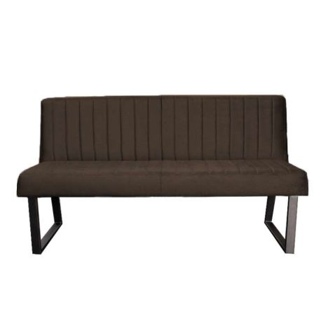 Eetkamerbank - Hengelo - stof Element antraciet 01 - 140 cm