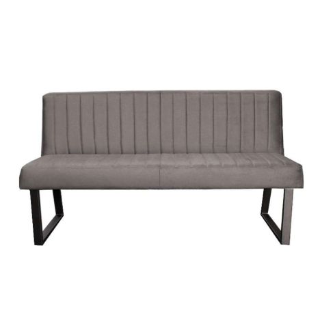 Eetkamerbank - Hengelo - stof Element grijs 03 - 140 cm