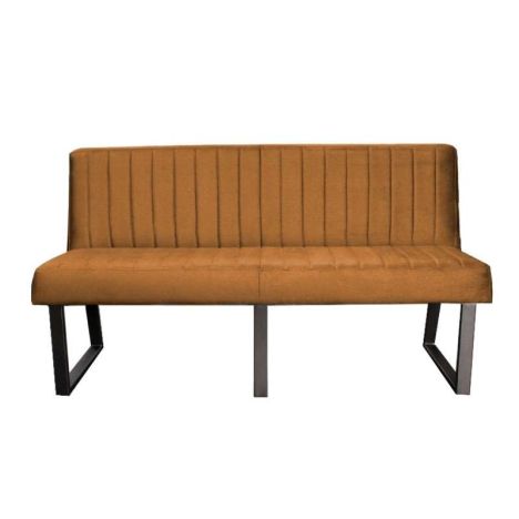 Eetkamerbank - Hengelo - stof Element bruin 07 - 240 cm