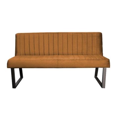 Eetkamerbank - Hengelo - stof Element bruin 07 - 140 cm