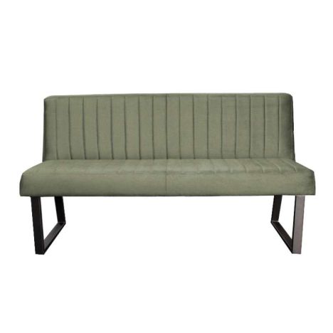 Eetkamerbank - Hengelo - stof Element lichtgroen 11 - 140 cm