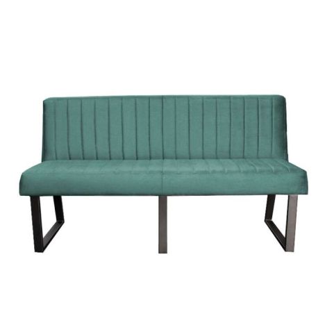 Eetkamerbank - Hengelo - stof Element turquoise 15 - 200 cm