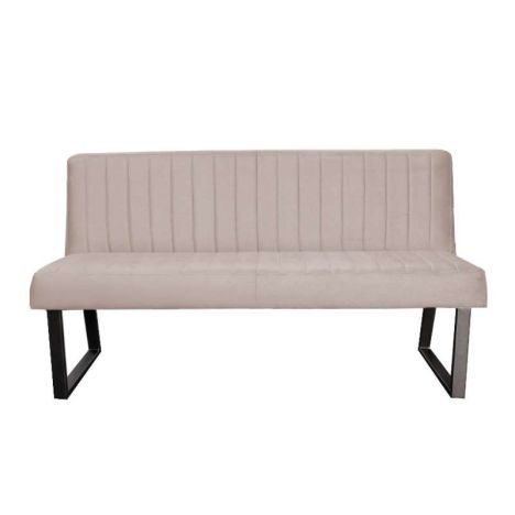 Eetkamerbank - Hengelo - stof Element zand 17 - 140 cm
