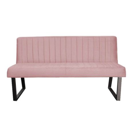 Eetkamerbank - Hengelo - stof Element lichtroze - 140 cm