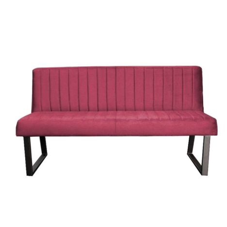 Eetkamerbank - Hengelo - stof Element fuchsia 19 - 140 cm