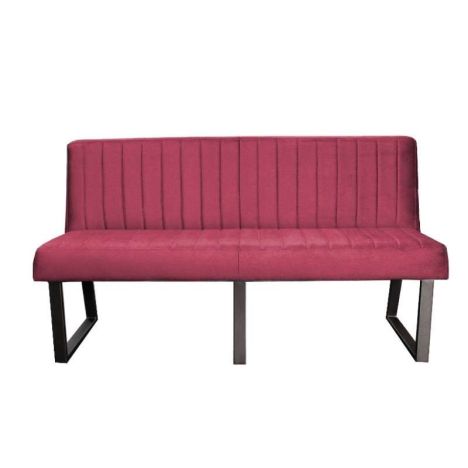 Eetkamerbank - Hengelo - stof Element fuchsia 19 - 200 cm