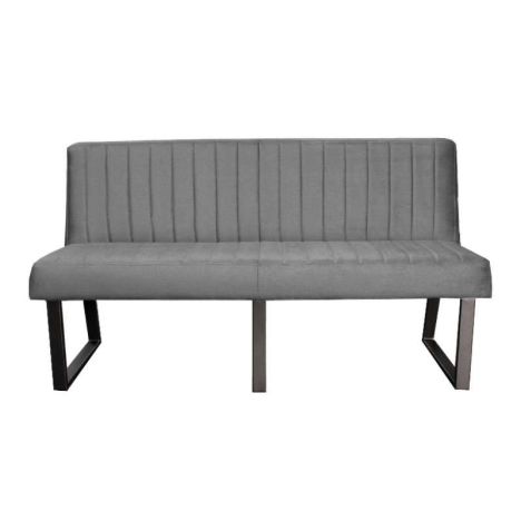 Eetkamerbank - Hengelo - stof Element cementgrijs 23 - 240 cm