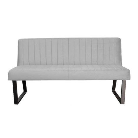 Eetkamerbank - Hengelo - stof Element steengrijs 24 - 140 cm