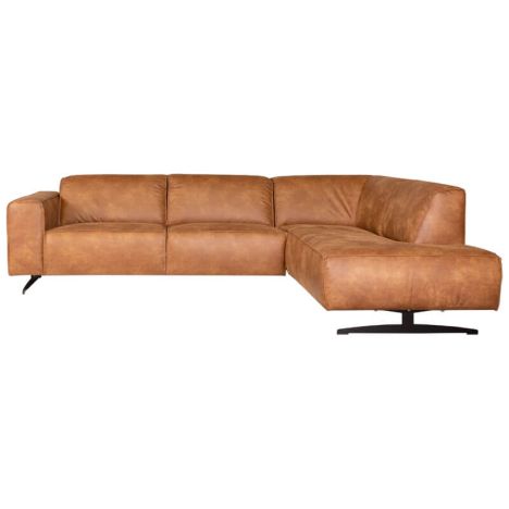 Hoekbank - Lambada - rechts - leer Colorado cognac 03