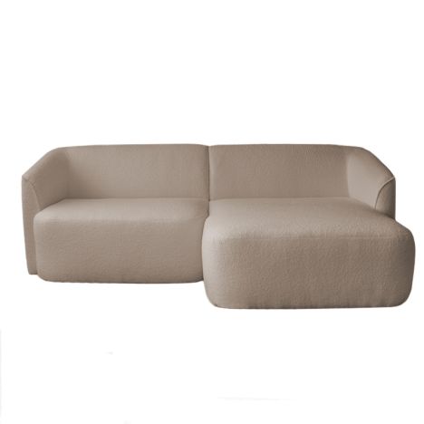 Hoekbank - Evora - rechts - stof now or never beige 03