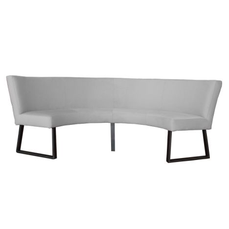 Eetkamerbank - Rotterdam - stof Element steengrijs 24 - geschikt voor tafel 150 cm