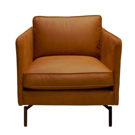 Fauteuil - Zinnia - stof Kentucky cognac 09